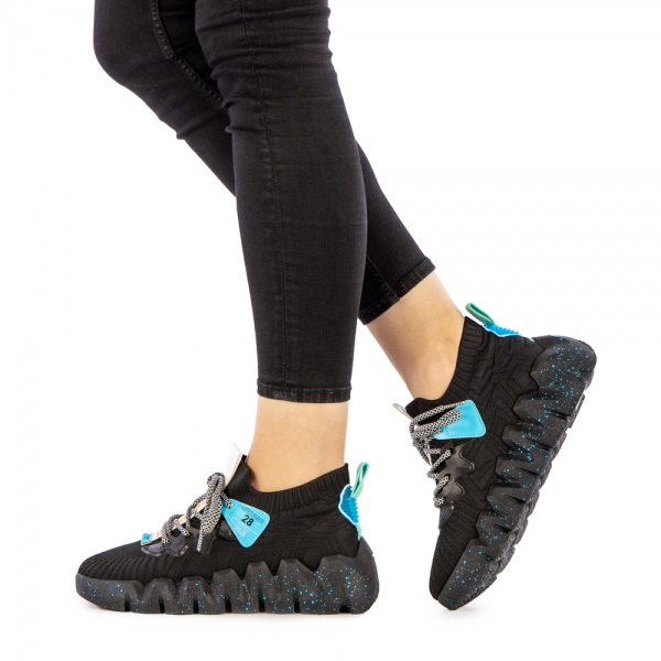 Γυναικεία αθλητικά παπούτσια Briela μαύρα - Kalapod.gr